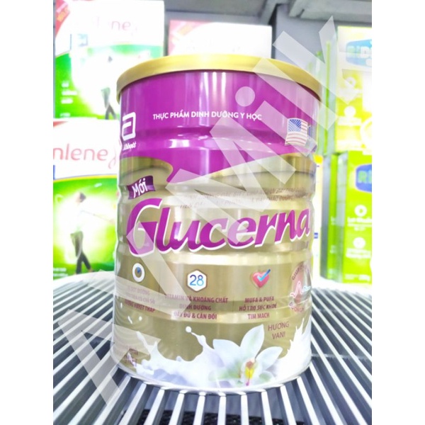 Sữa bột dành cho người bị tiểu đường Glucerna Abbott 850g Vani