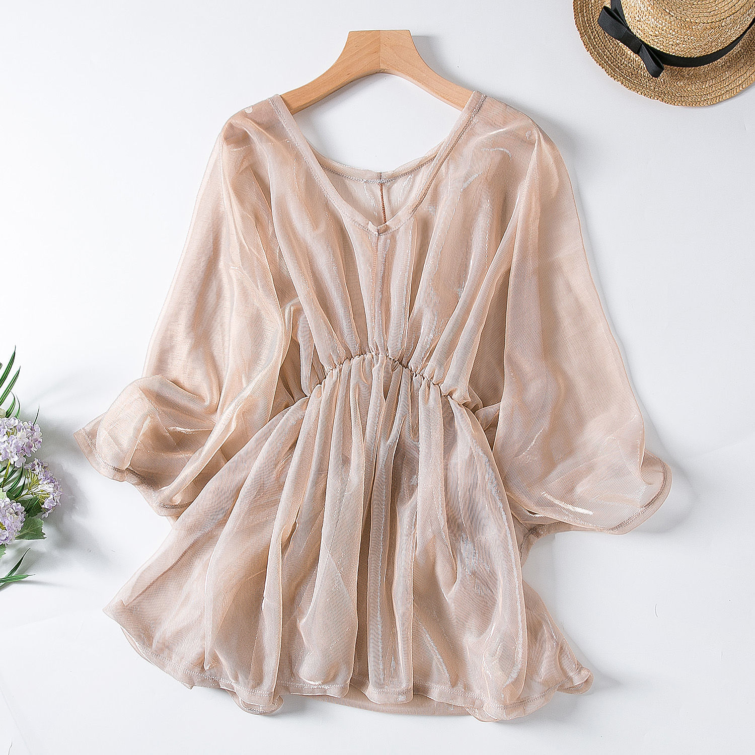 Bộ Đồ Bơi Ba Mảnh Dài Tay Xinh Xắn Dành Cho Nữ | BigBuy360 - bigbuy360.vn