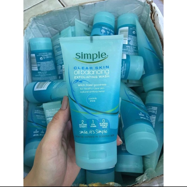 Sữa rửa mặt cho da dầu - Simpe Clear Skin Oil Balancing Wash