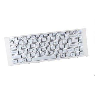 Bàn Phím Laptop Sony Vaio VPCEA, VPC-EA, PCG61 Keyboard Có Khung Màu Trắng