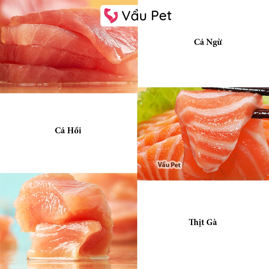 Súp Thưởng Cho Mèo Shizuka Thanh 15g - Súp Thưởng Mèo Vẩu Pet Shop