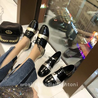 Giày da nữ lấp lánh