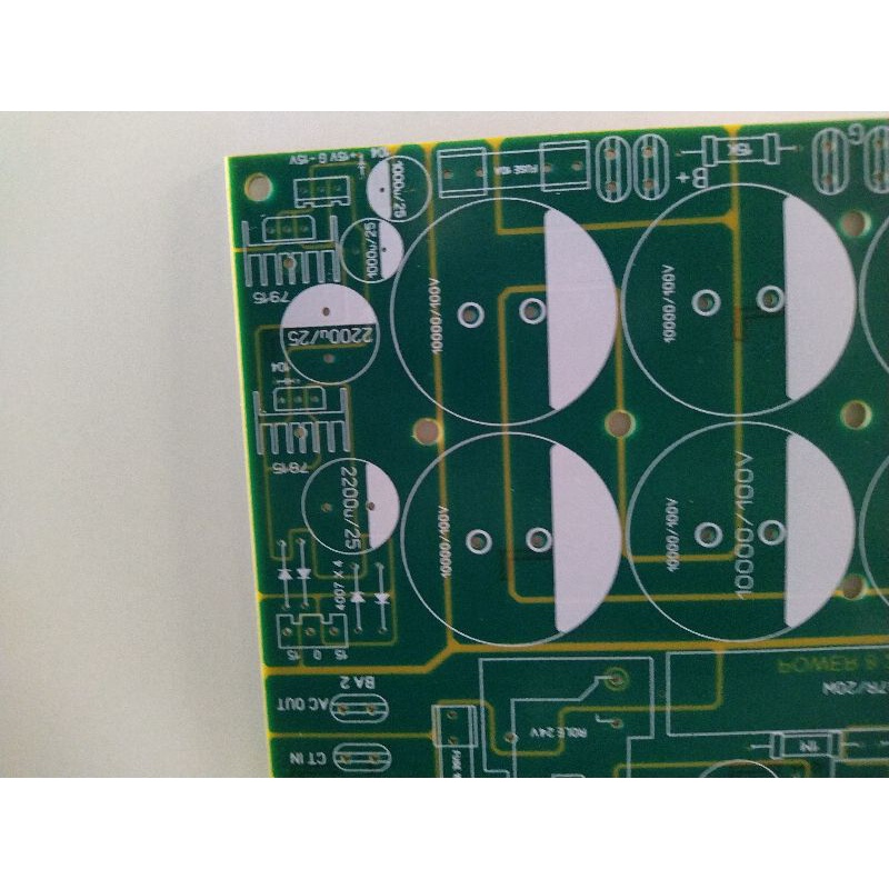 Bo pcb nguồn 8 tụ có liền khởi động mềm