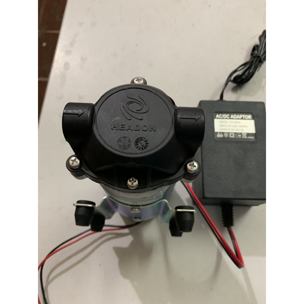 Combo Máy Bơm 9200 headon+ Nguồn 36 -  Bơm Phun Sương và Nguồn