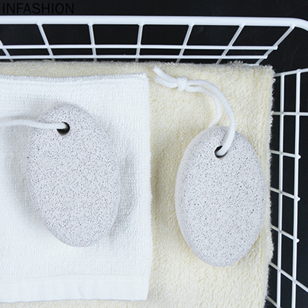 [Hàng mới về] Đá núi lửa chà gót chân giúp loại bỏ tế bào chết massage bàn chân