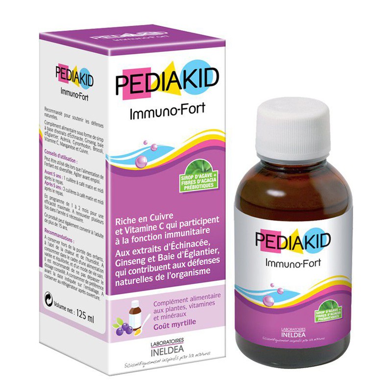 Pediakid - 22 vitamin / Appetit tonus / Sommeil / Sắt Fe + Vitamin B / Immuno Fort