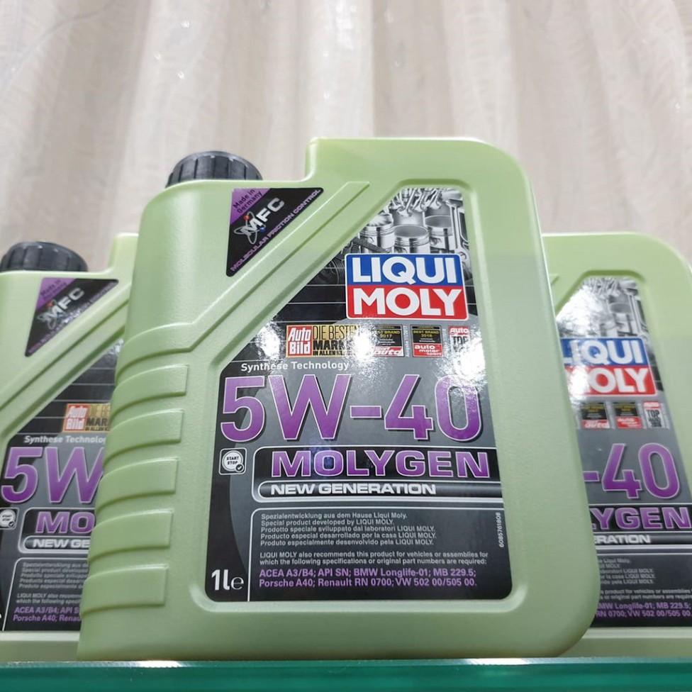 Dầu Nhớt Xe Tay Ga Liqui Moly 5w40 MolyGen 1L