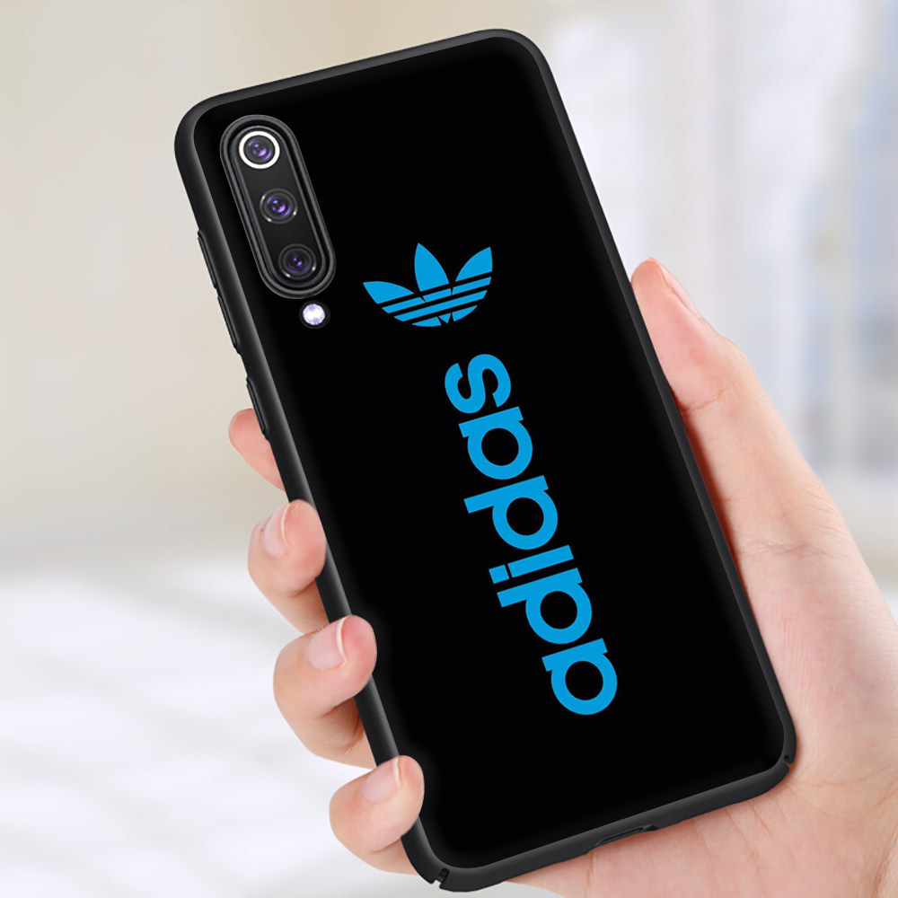 Ốp Điện Thoại Tpu Dẻo Viền Đen Họa Tiết Logo Adidas Cho Xiaomi A1 A2 A3 Lite 5x 6x Cc9 C99e Poco F2 Pro Poco X3 Nfc F1 Max 3