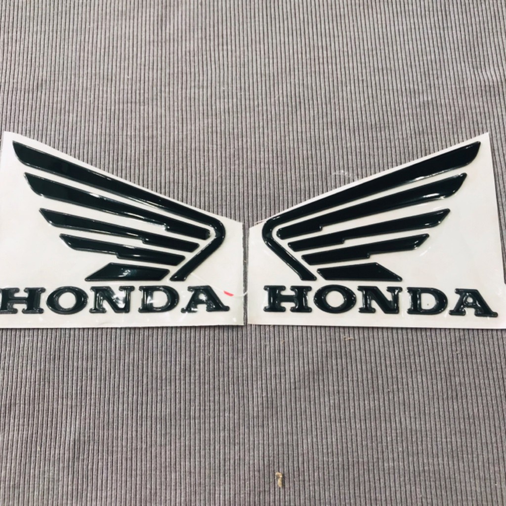 Tem 1 Cặp 2 Cái cánh chim Honda 3 lớp (có lớp bảo vệ bên ngoài) có 5 màu lựa chọn