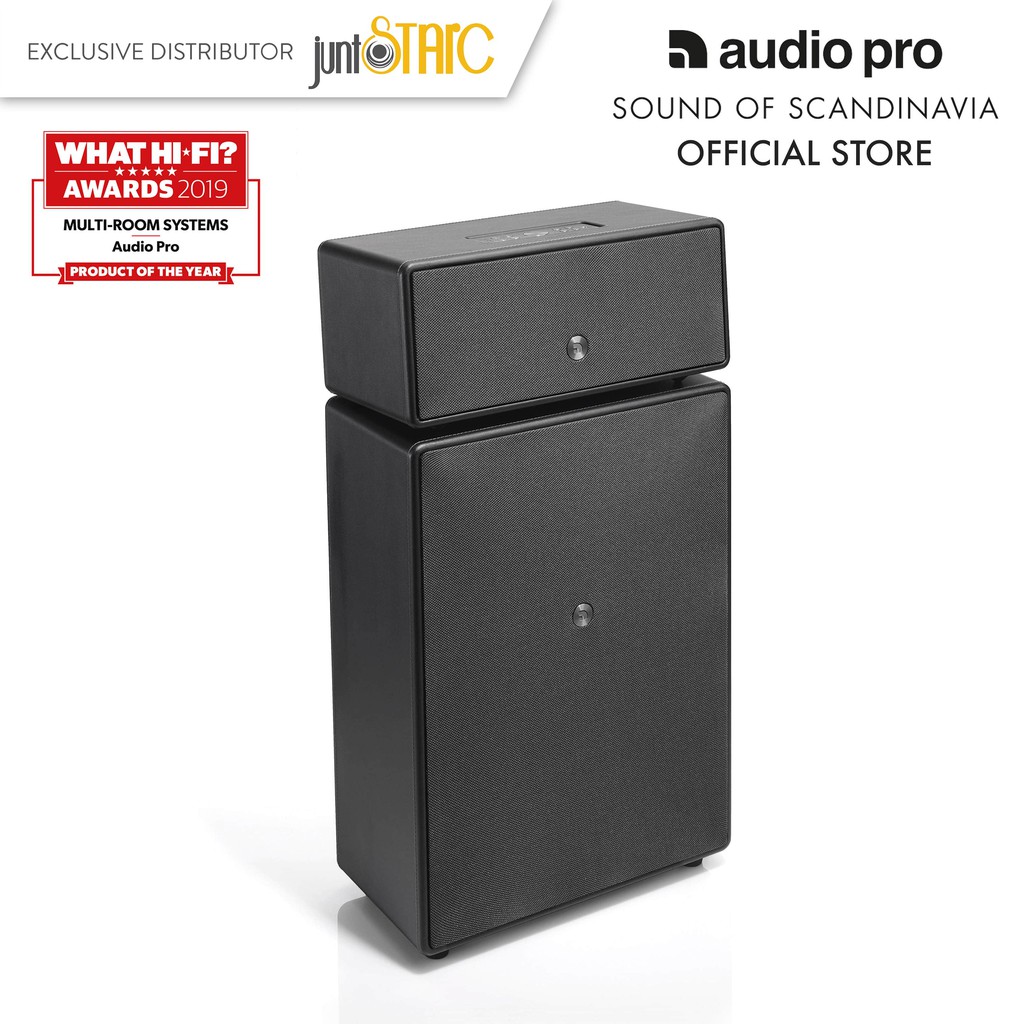 [Mã 2404EL10K giảm 10K đơn 20K] Loa Audio Pro DrumFire MultiRoom Speaker Black