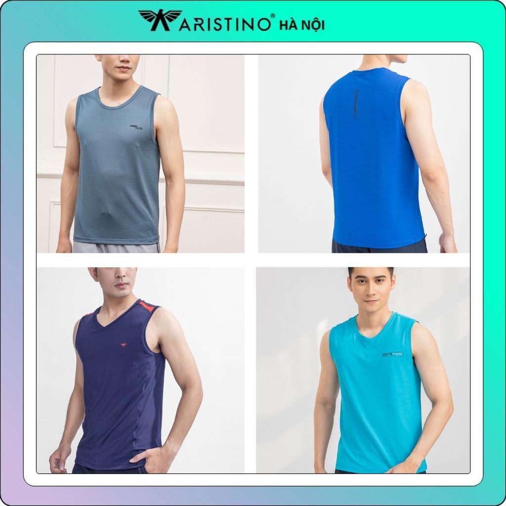 Áo tank top thể thao nam ARISTINO (ATT001S9-ATT002S1-ATT008S1)- reguler