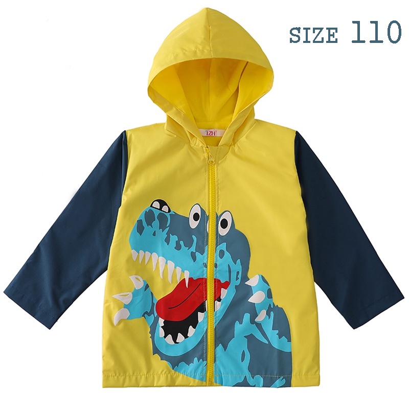 Áo Mưa Có Mũ Trùm Thiết Kế Dễ Thương Cho Bé Từ 2-10 Tuổi