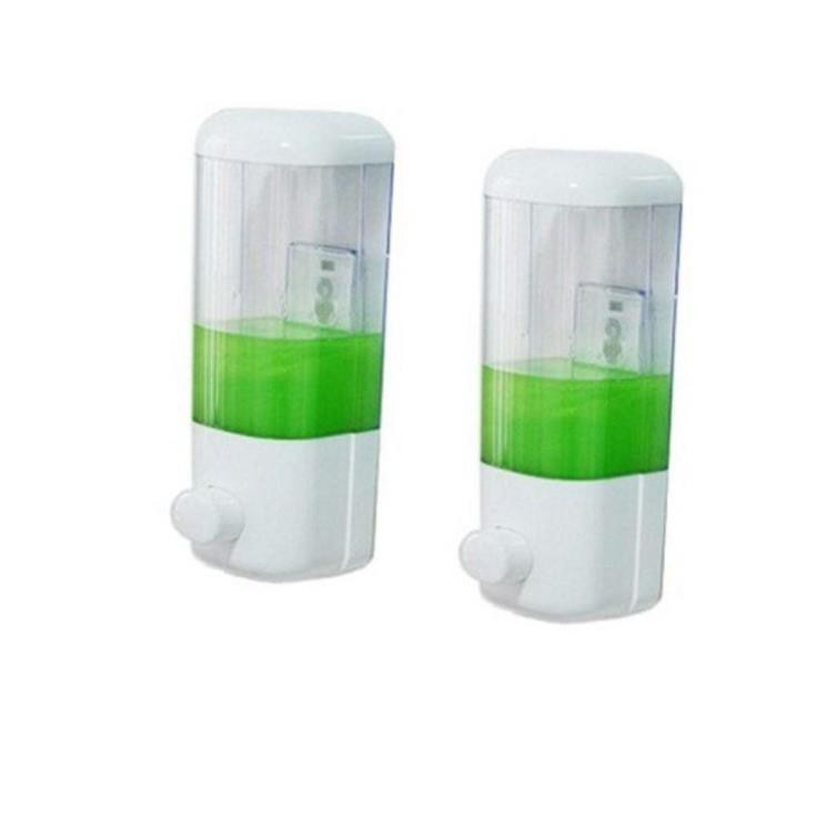 Hộp Đựng Nước Rửa Tay, Dầu Gội, Dung Dịch Sát Khuẩn 1 Ngăn Dính Tường