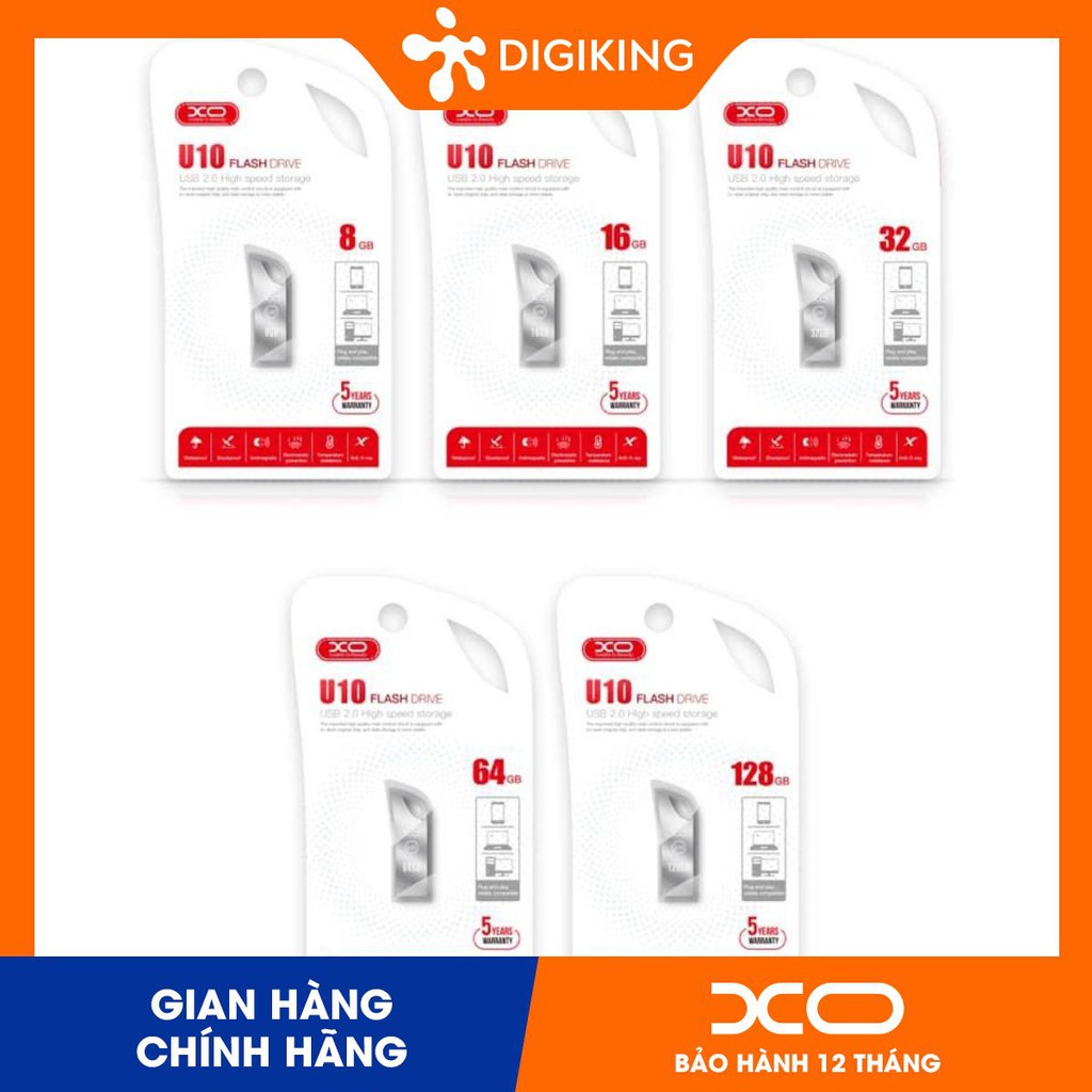 USB tốc độ cao , vỏ kim loại siêu bền, chính hãng XO0