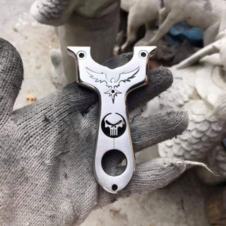 Ná Cao Su Tỏa Phượng Đầu Lâu Inox Cao Cấp ( 1 Ná + 3 Bộ Dây )