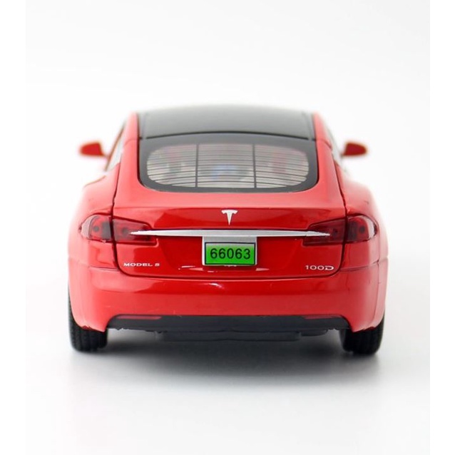 Mô hình xe TESLA MODEL S 1:32 có đèn âm thanh ô tô đồ chơi trẻ em kim loại oto xe hơi mini bằng thép sưu tập quà tặng