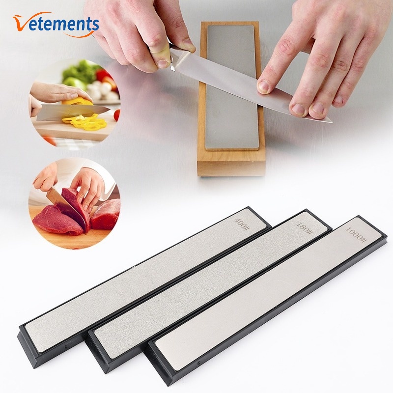 Đá Mài Dao Kéo Bằng Thép Không Gỉ Phủ Kim Cương Đa Năng Siêu Bền