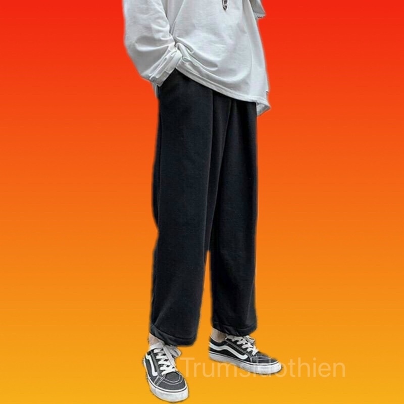 [ Mặc-2 Kiểu ] Quần cull nỉ dây rút chân mặc 2 kiểu siêu hot | BigBuy360 - bigbuy360.vn