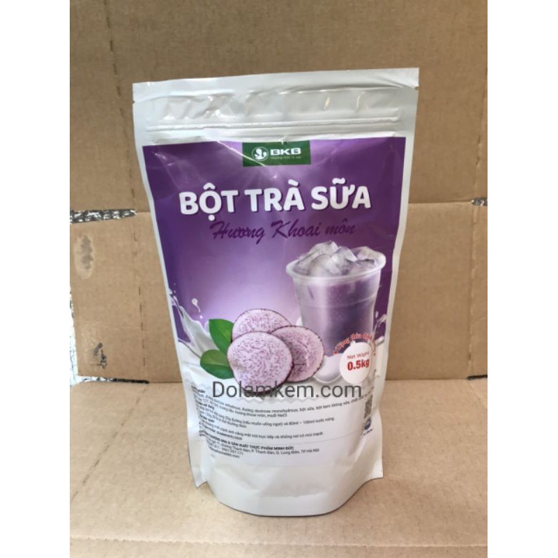 Bột trà sữa khoai môn uống liền