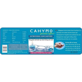Nước rửa tay khô CAHYMO
