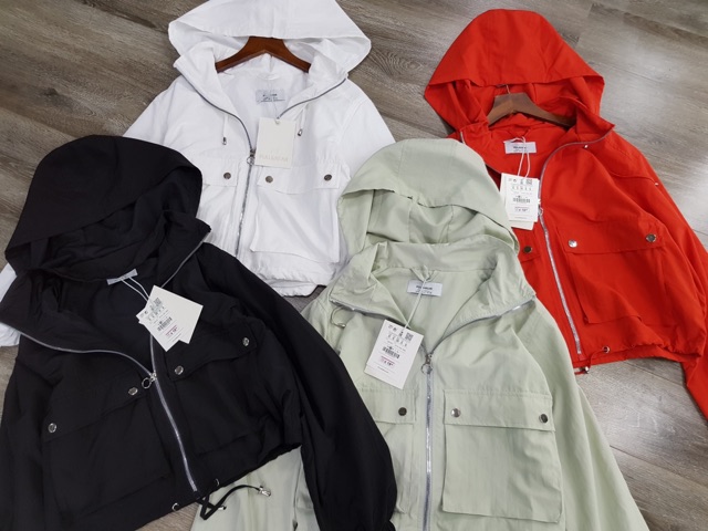 Áo khoác gió Pull&amp;Bear hàng dư xịn