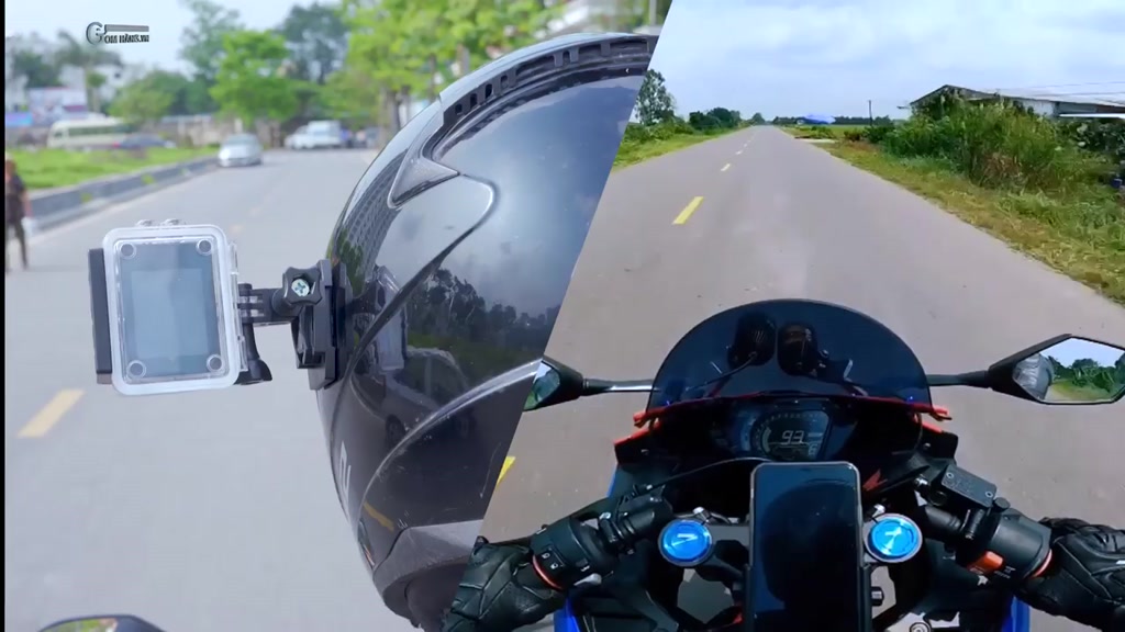 (CÓ CHỐNG RUNG) Camera hành trình xe máy - xe đạp A19 thời gian quay 3h, camera ngoài trời gắn mũ bảo hiểm chống nước | BigBuy360 - bigbuy360.vn