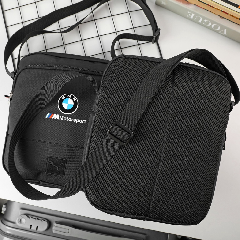 Túi chéo nam PUMA BMW  Motorsport Portable. Dòng puma + xe BMW luôn rất sang trọng