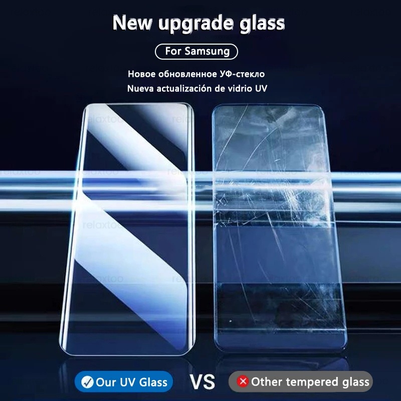 For Google Pixel 7 Pro pixel6 6pro UV Glue Protective Glass Curved Screen Protector Film Tempered Glass