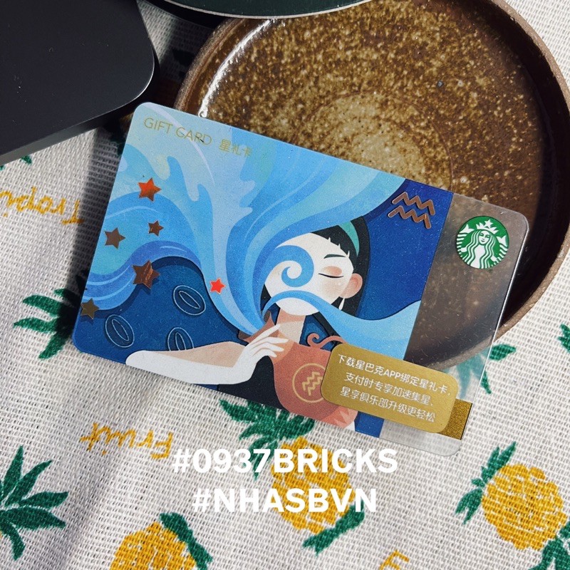 Thẻ sưu tầm Starbucks China Cung Hoàng đạo Zodiac