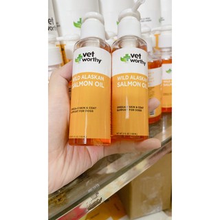 [VET WORTHY] Dầu cá Vet Worthy 100ml 200ml