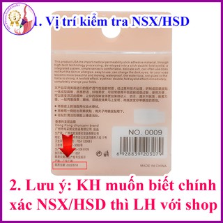 Cuộn dán kích mí eyelid paste dạng lưới 300 miếng