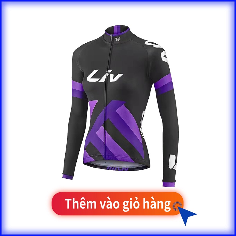 Liv Áo / Quần Đạp Xe Dài Tay Chất Lượng Cao Của Phụ Nữ