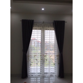 Vải rèm voan thêu sen. Vải rèm voan thêu, rèm cửa sổ, rèm phòng khách, phòng ngủ, ngăn phòng