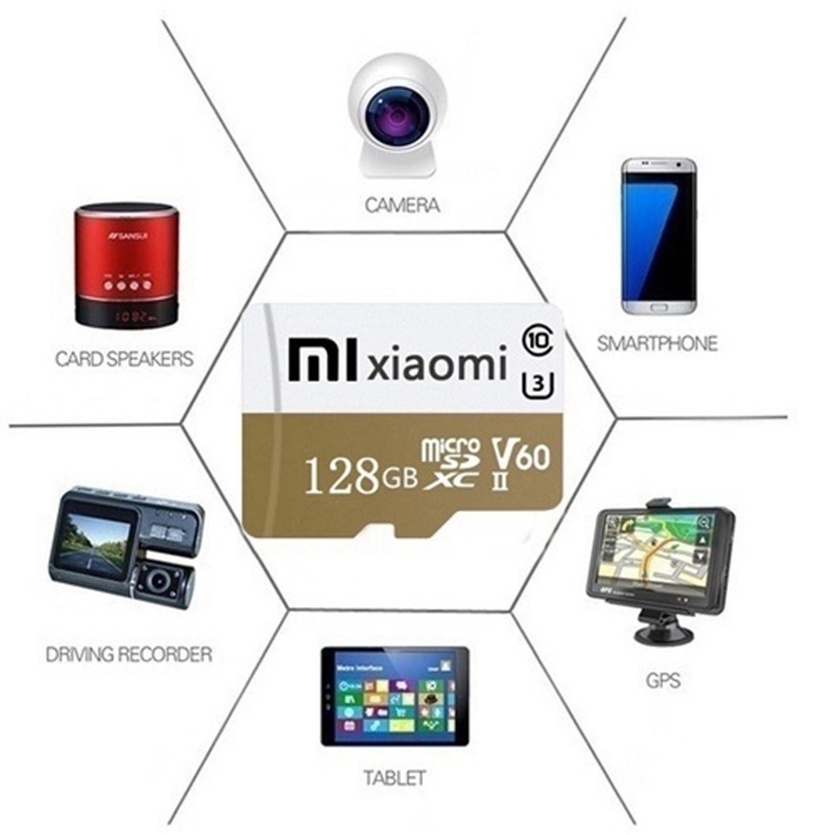 Thẻ Nhớ Xiaomi TF Card 1T 512GB 256GB 128GB UHS-Ii Tốc Độ Cao 10 Micro SD Cho Máy Ảnh / Điện Thoại