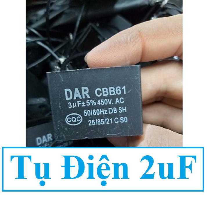 [Mã ELHACE giảm 4% đơn 300K] Tụ 2uF 450V