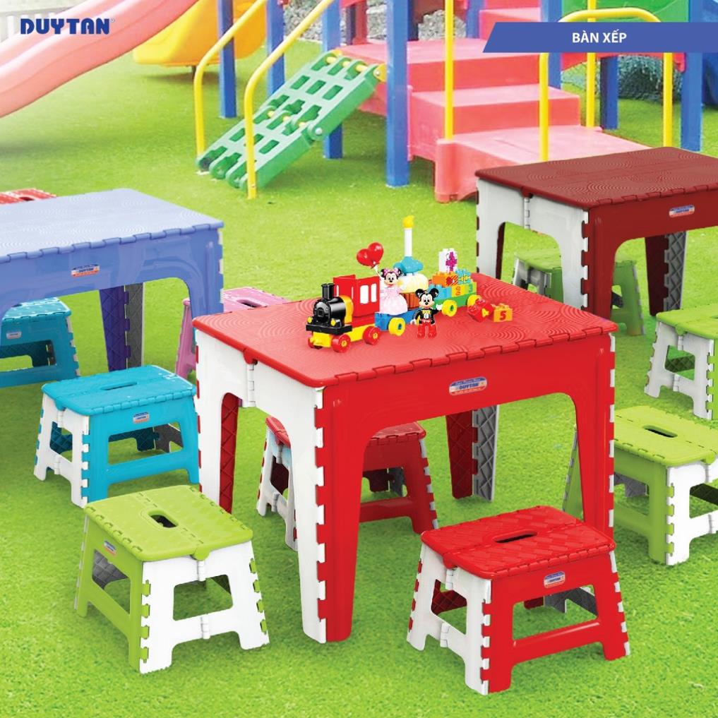 Bàn, ghế xếp nhựa duy tân