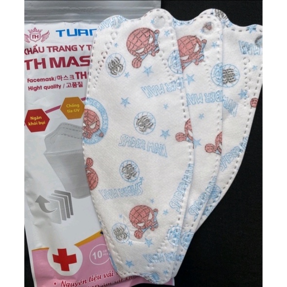 KHẨU TRANG KF94 BÉ TUẤN HUY BỊCH 10 CÁI CÔNG NGHỆ HÀN QUỐC | BigBuy360 - bigbuy360.vn