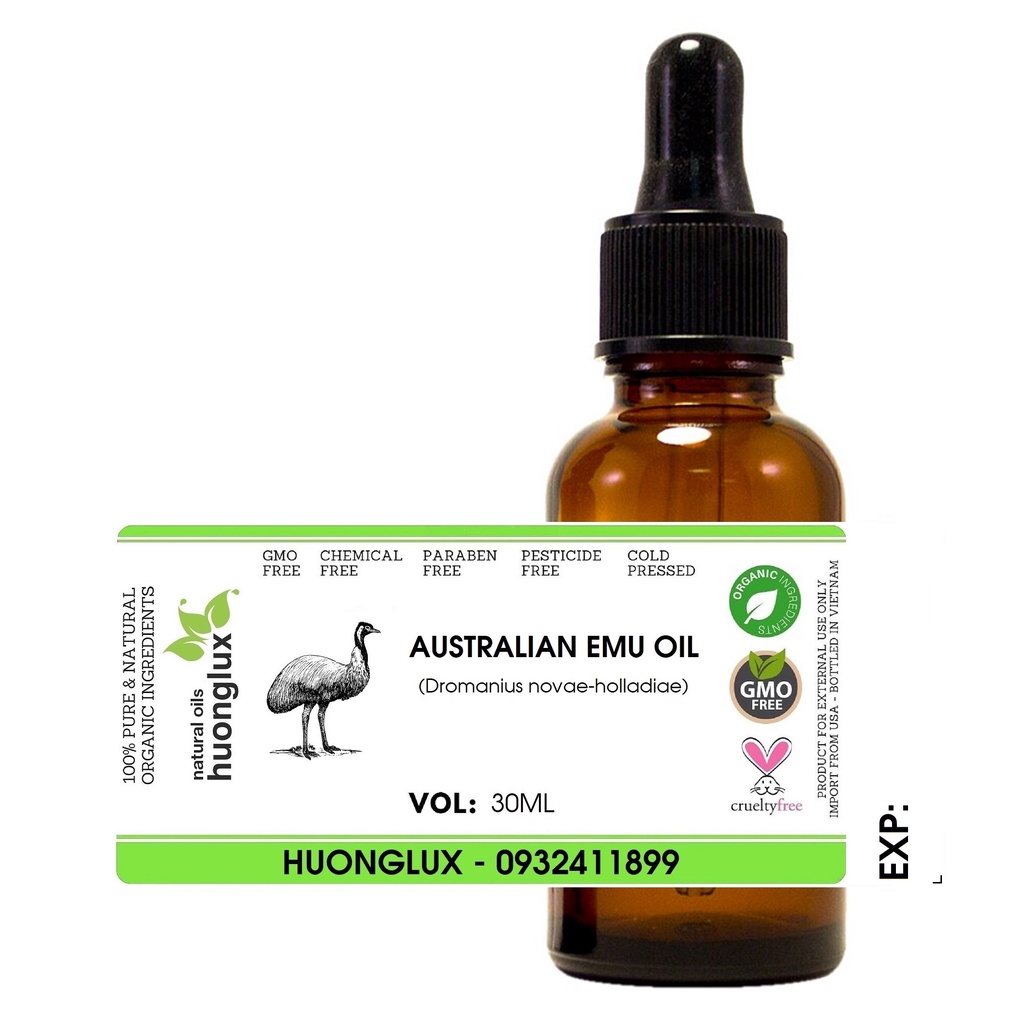 Dầu đà điểu EMU Australian oil dưỡng da