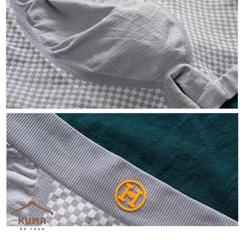 [ Free Ship ] Quần sịp quần lót nam chữ H cotton thoáng mát 4 chiều thoáng khí xuma 50-80kg