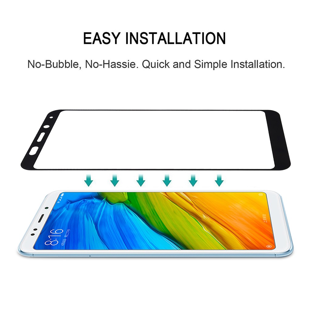 [FULL KEO] Kính Cường Lực Xiaomi Redmi 5 Plus Full Màn