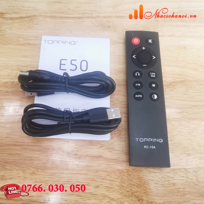 Giải Mã DAC Topping E50 MQA Chất Lượng Cao