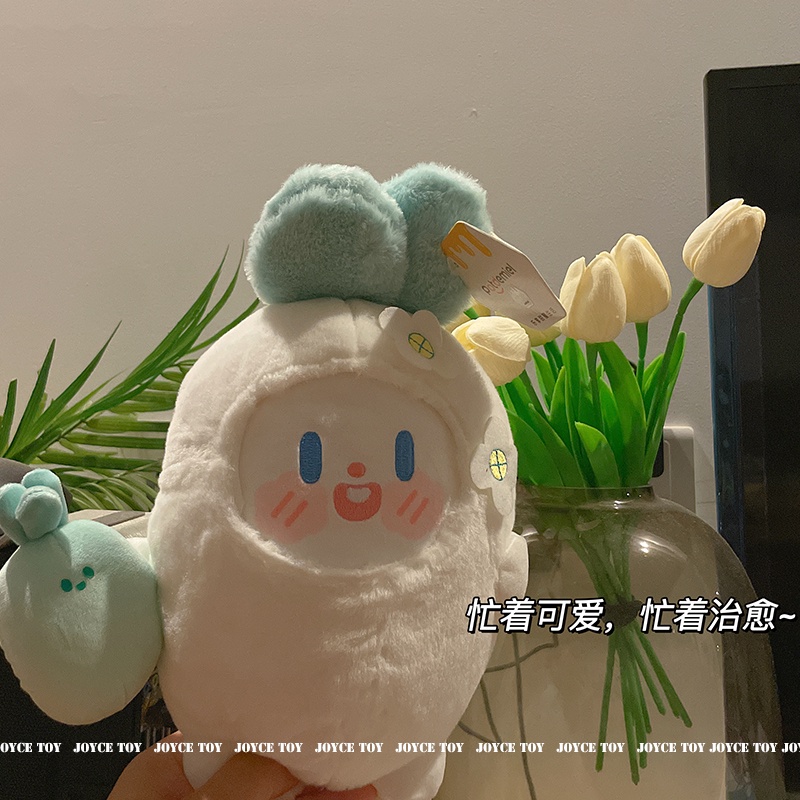 CÓ SẴNThú Nhồi Bông Hình Thỏ Dễ Thương Cho Bé Gái
