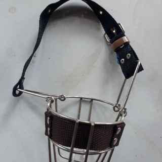 Giọ mõm chó inox cực chất cho thú cưng