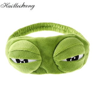 Haimeikang Băng Đô Cài Tóc Rửa Mặt Khi Ngủ Hình Chú Ếch Vui Nhộn