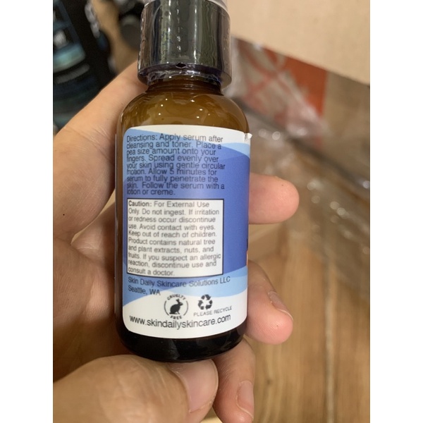 Niacinamide Serum for Face 5% - Vitamin B3 Làm Đẹp Lỗ Chân Lông Và Nếp Nhăn Skin Daily