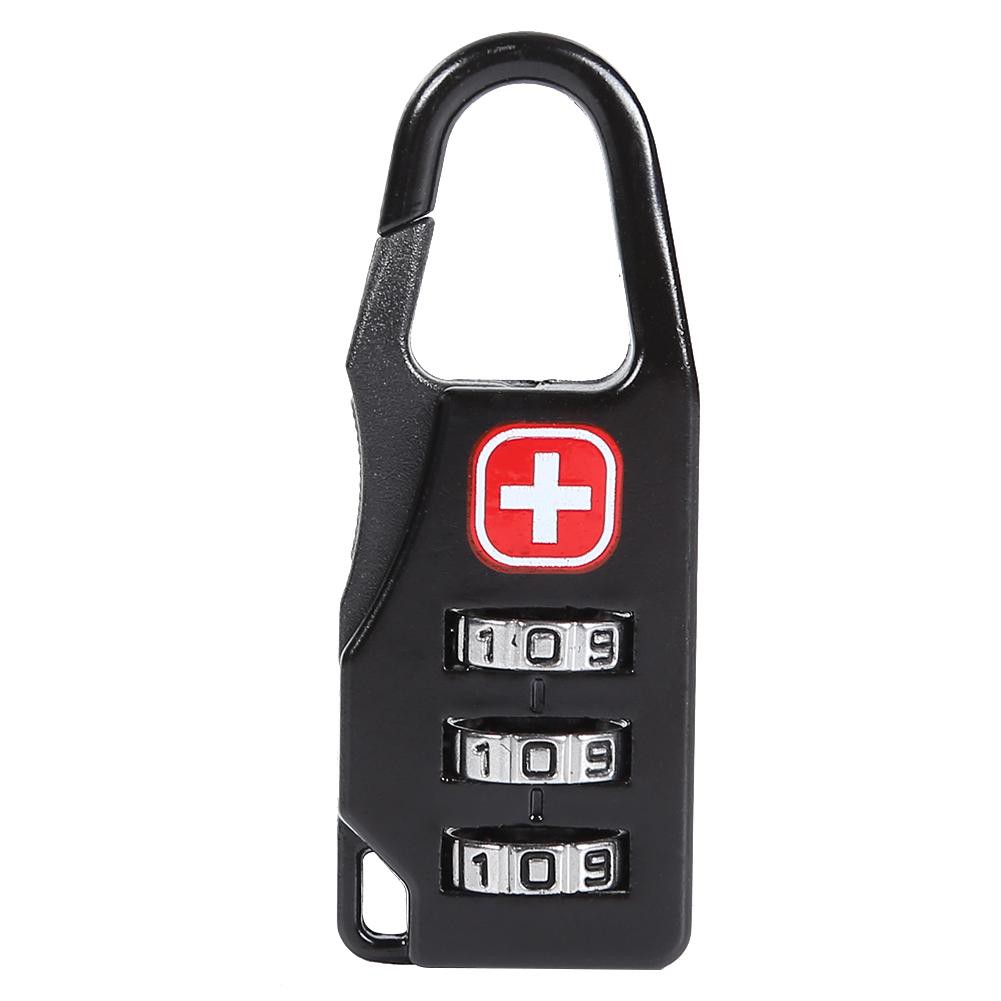 Deceble Resettable Combination Code Locks 3 Dial Digit Safe Password Padlock for Drawer