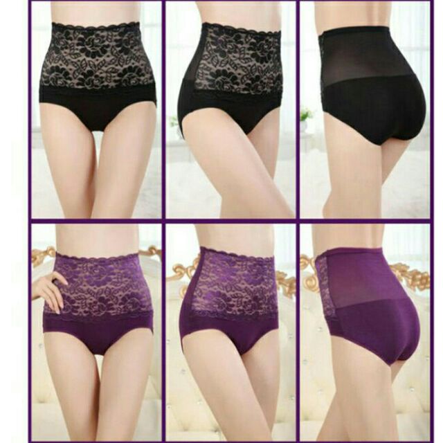 Quần lót cotton cạp cao gen nhẹ