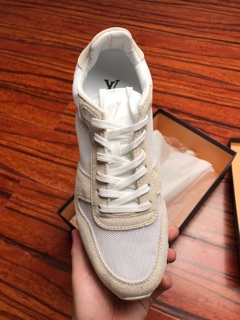 Giày Louis Vuitton LV Runner Trainer White
