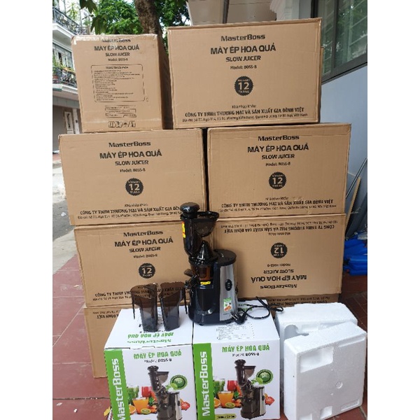 Máy ép chậm cao cấp MasterBoss Model Boss-8