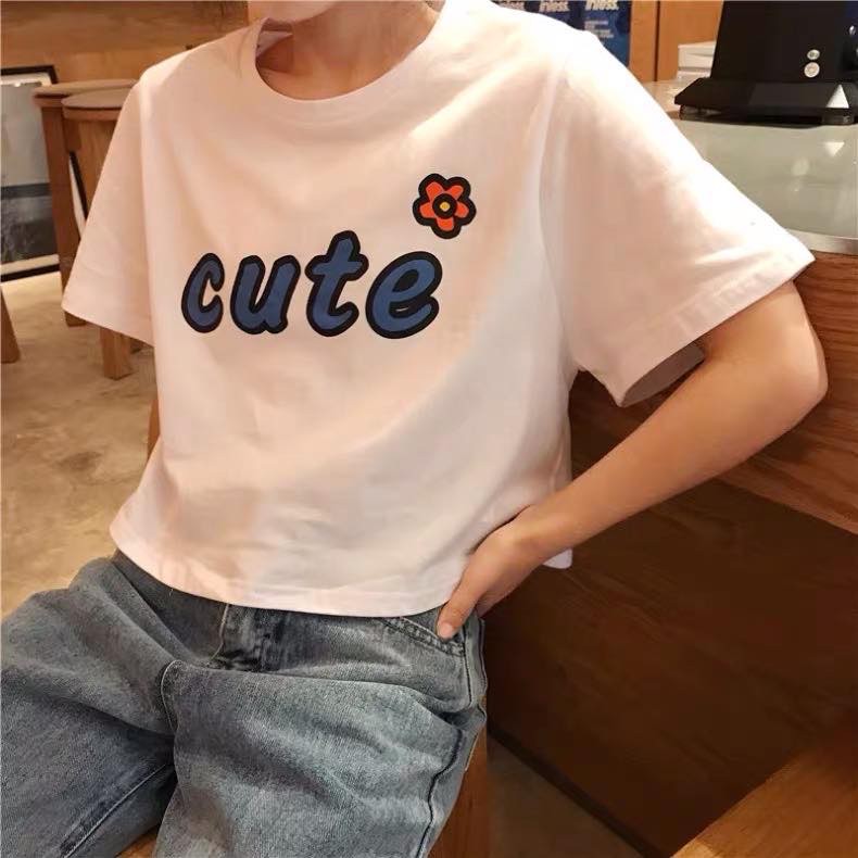 Áo croptop Cute ngắn tay NTA0320